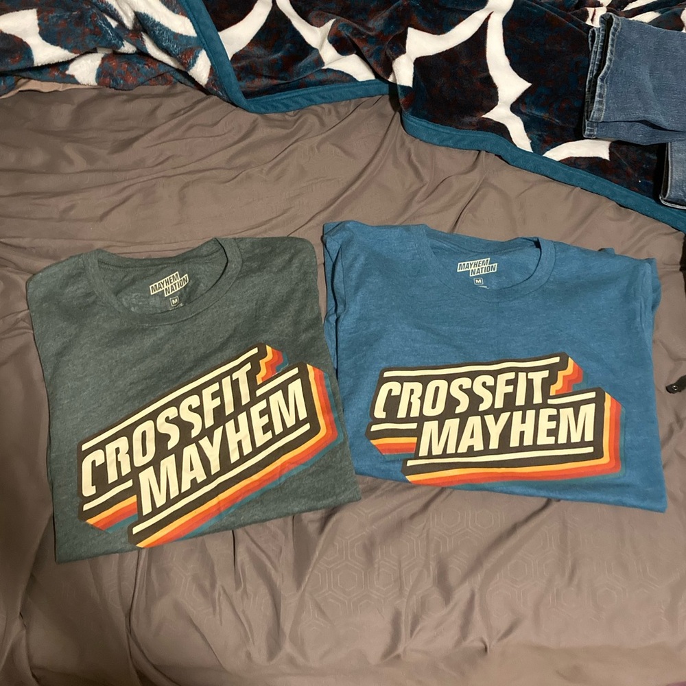 CrossFit Mayhem retro shirts bundle